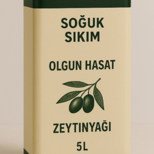 Soğuk Sıkım Olgun Hasat (5L) Natürel Sızma Zeytinyağı
